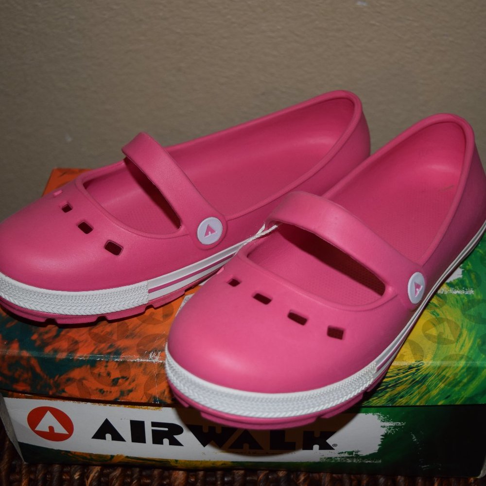NIB Airwalk MJ Convert Sz. 2 1/2 little girls rose pink shoes vintage